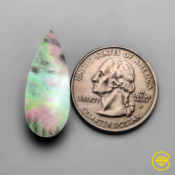 Rainbow Tahitian Mother Of Pearl