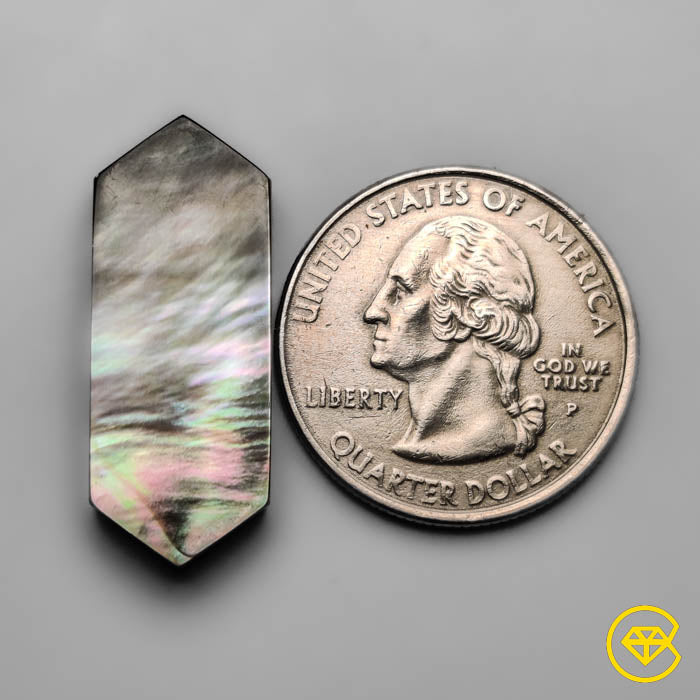 Rainbow Tahitian Mother Of Pearl