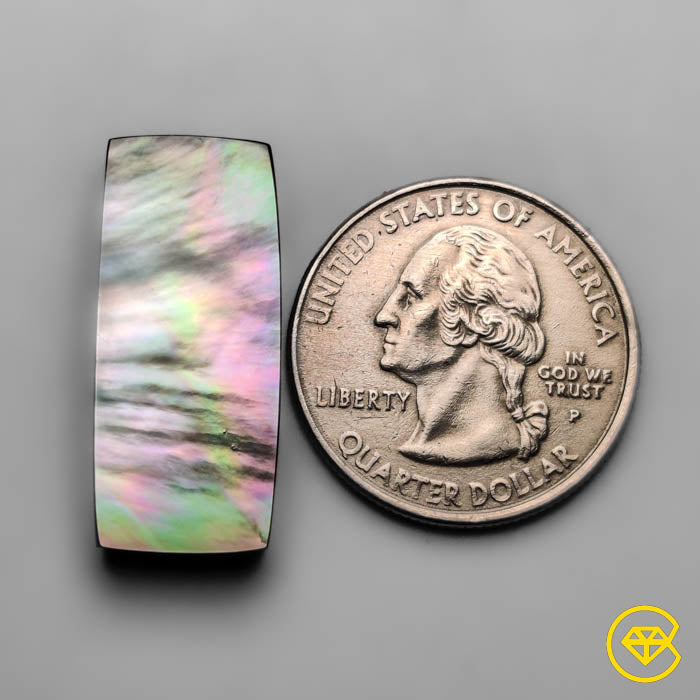 Rainbow Tahitian Mother Of Pearl