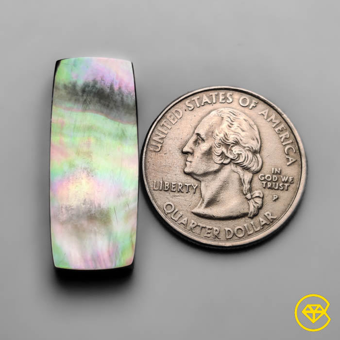 Rainbow Tahitian Mother Of Pearl