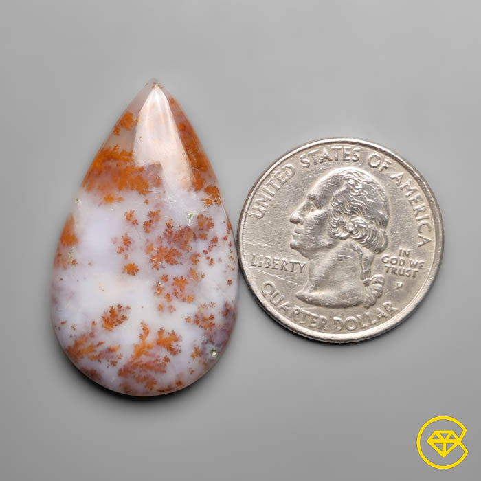 Russian Dendritic Agate Cabochon