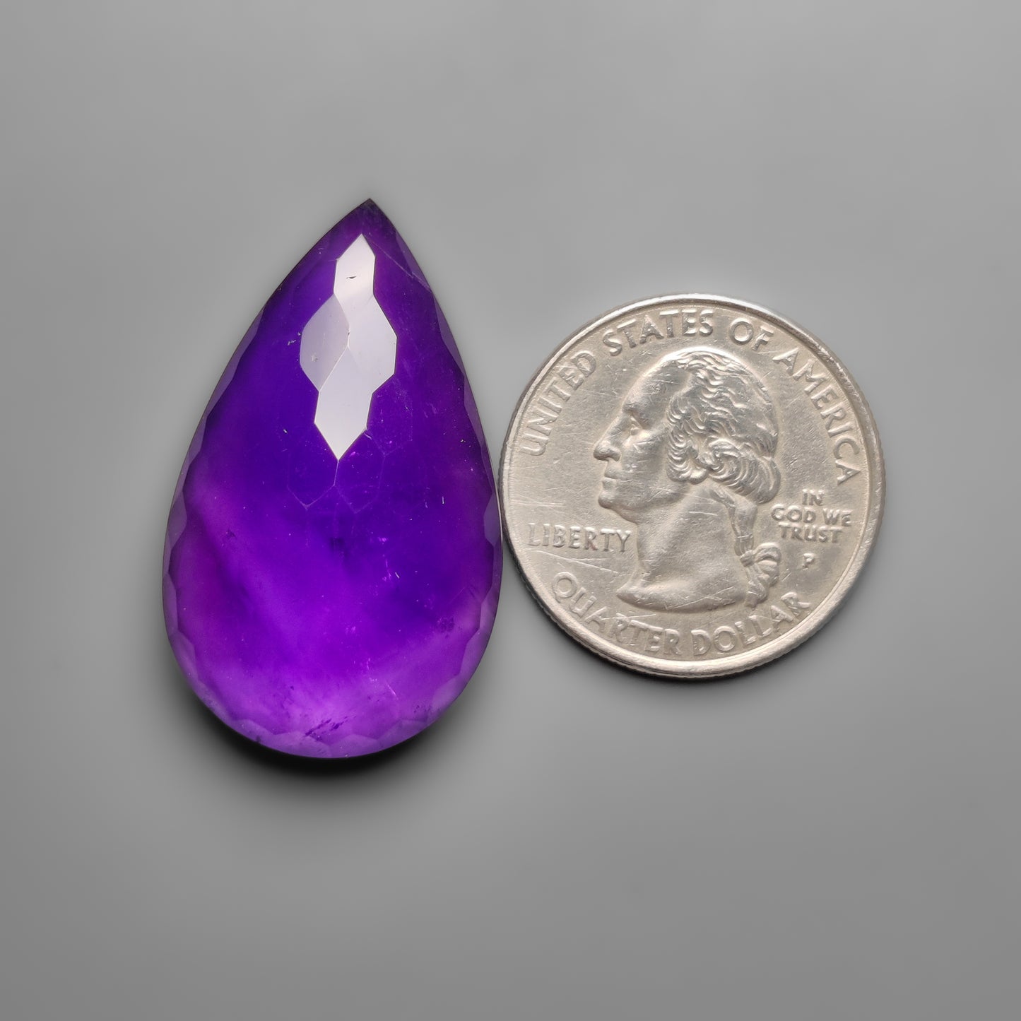 Honeycomb Cut Amethyst