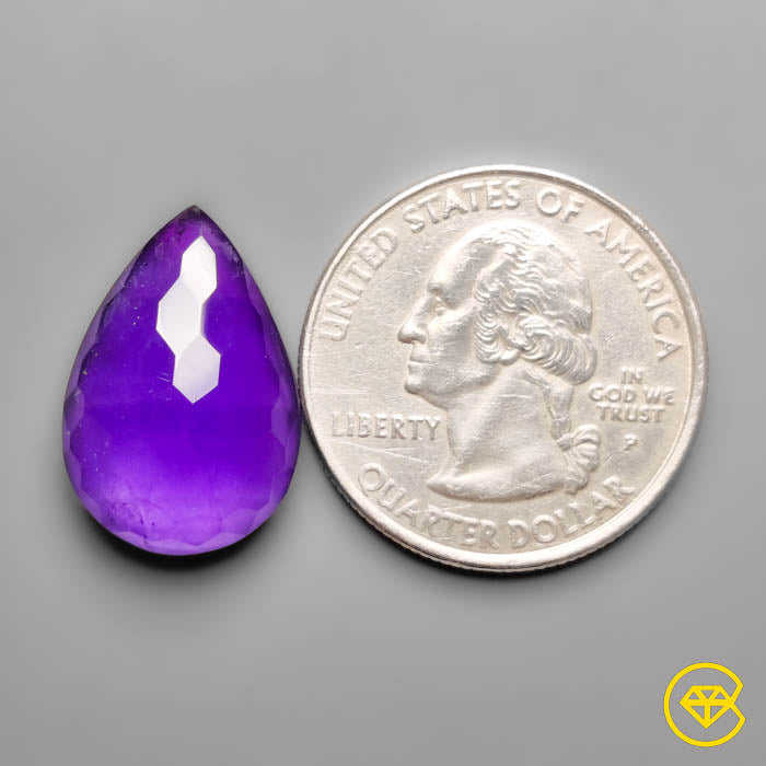 Honeycomb Cut Amethyst