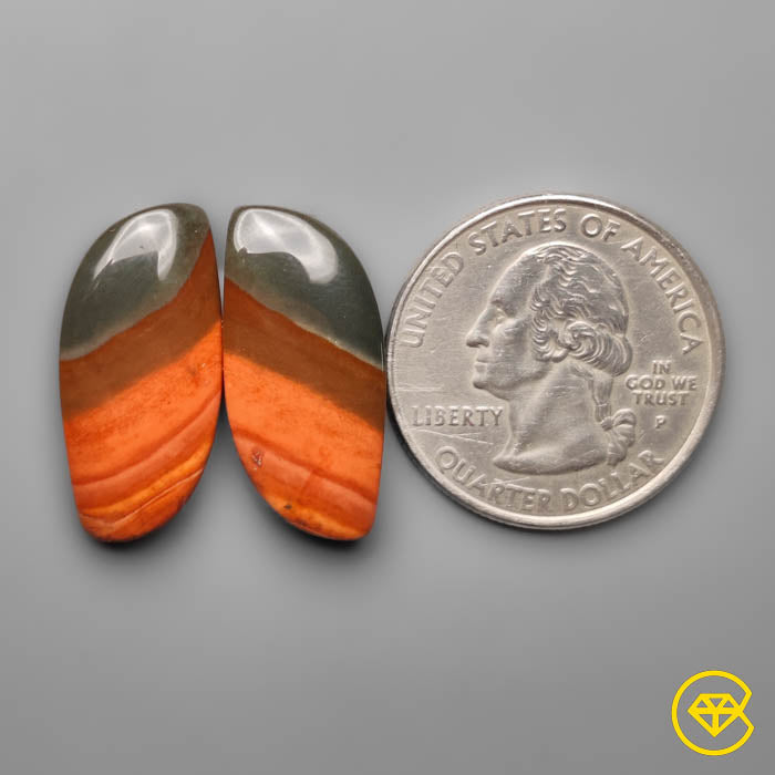 Polychrome Jasper Pair