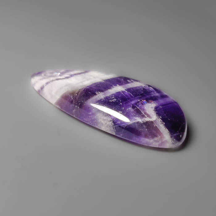 Chevron Amethyst Cabochon