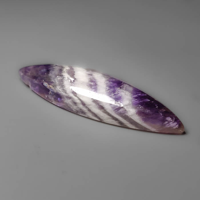 Chevron Amethyst Cabochon