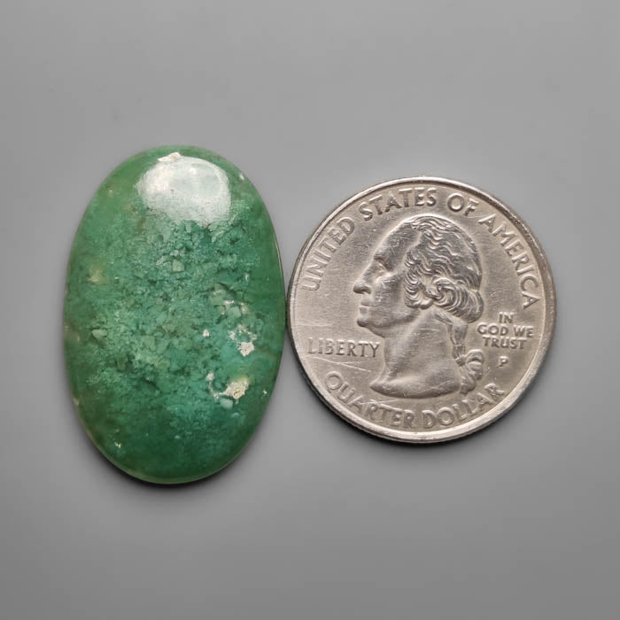 Mtorolite Chrome Chalcedony Cabochon