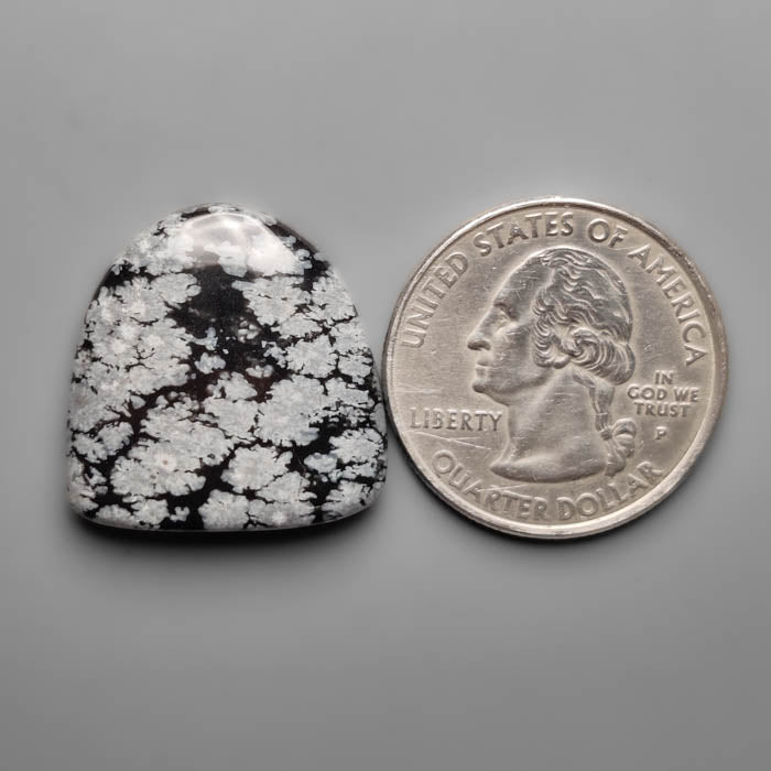 Snowflake Obsidian Cabochon