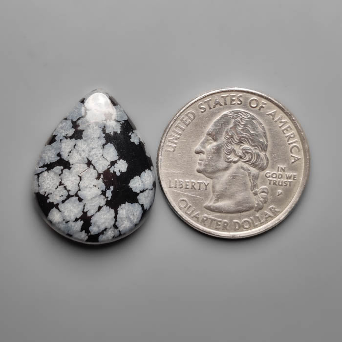 Snowflake Obsidian Cabochon