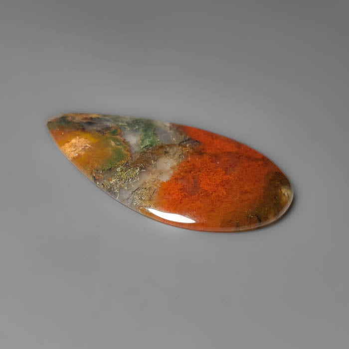 Red Moss Agate Cabochon