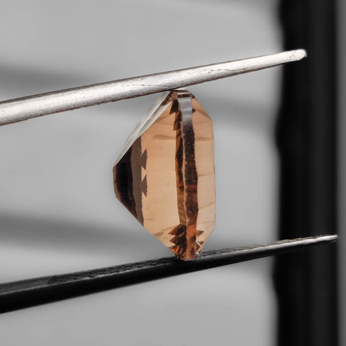 Millenium Cut Faceted Smoky Quartz