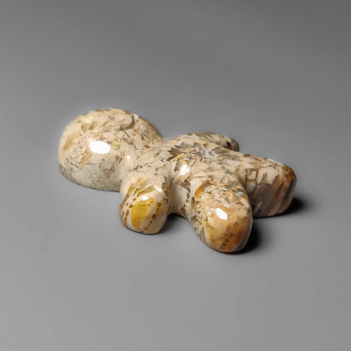 Fossil Coral Ginger Bread Boy Carving
