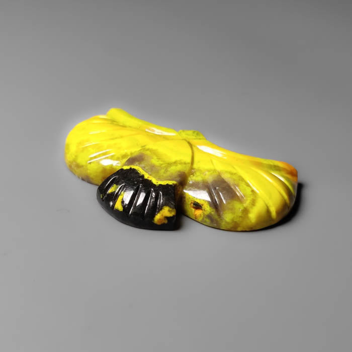 Bumble Bee Jasper Eagle Carving