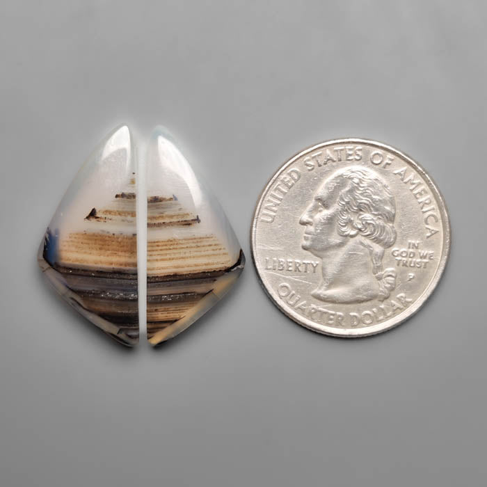 Montana Agate Pair