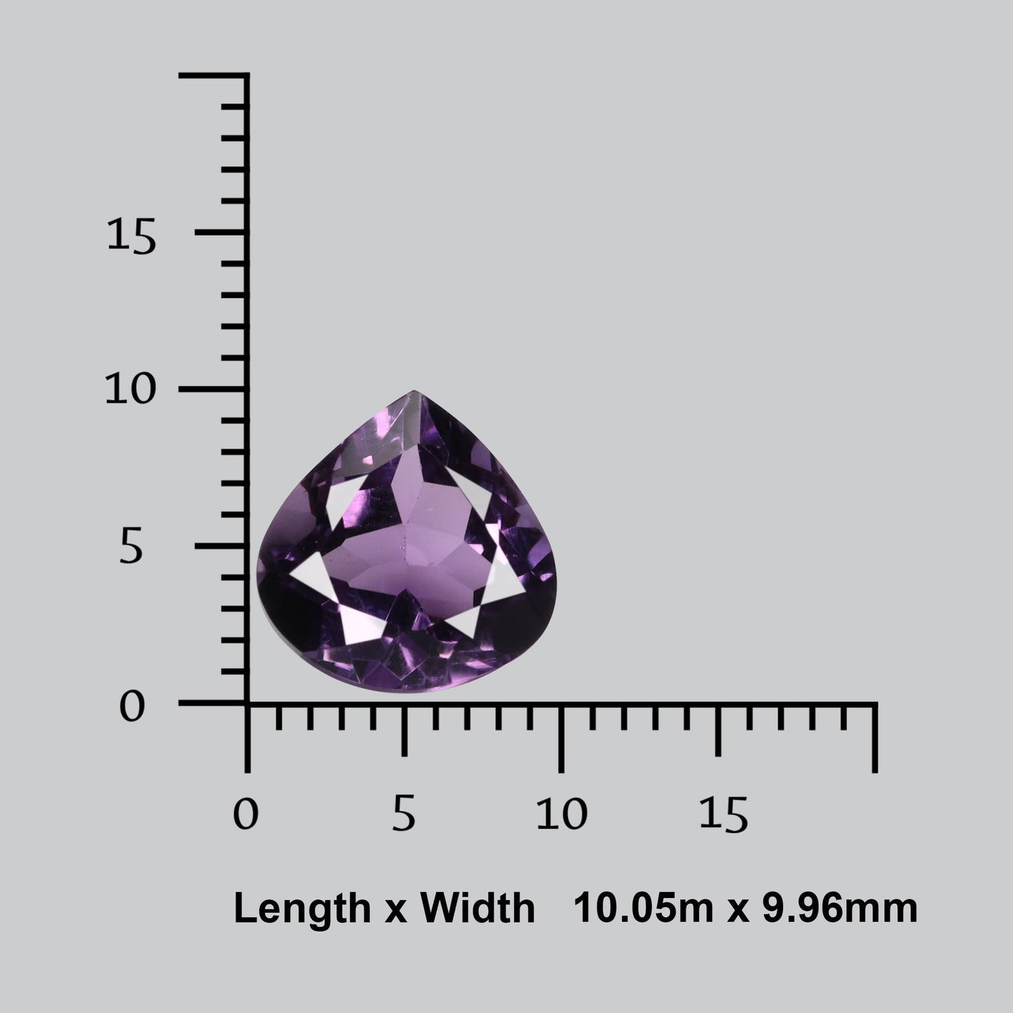 Faceted Amethyst