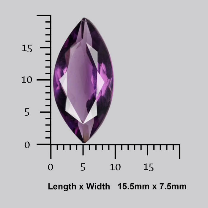 Faceted Amethyst