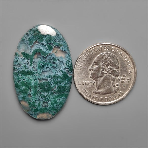 Moss Agate Cabochon