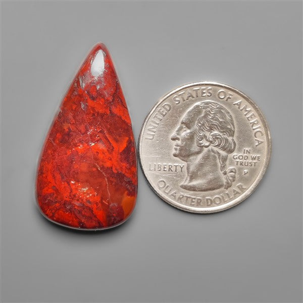 Red Jaspilite Cabochon