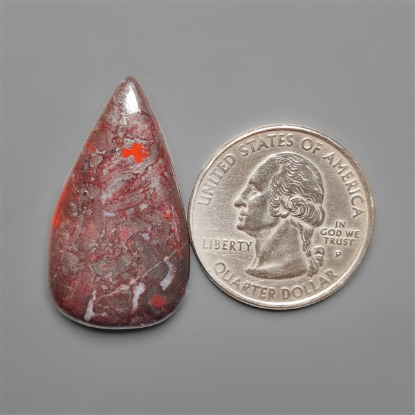 Red Jaspilite Cabochon