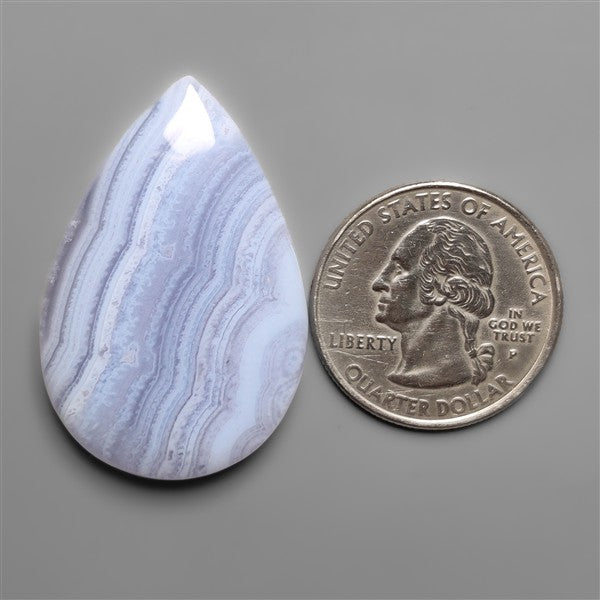 Blue Lace Agate Cabochon