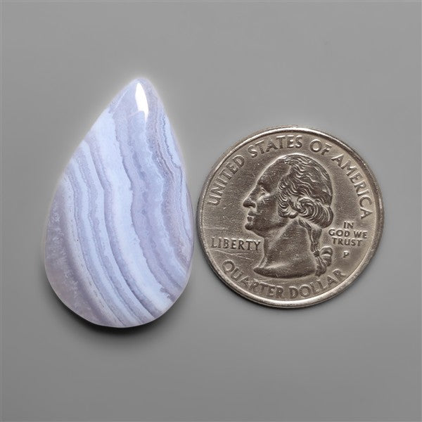 Blue Lace Agate Cabochon