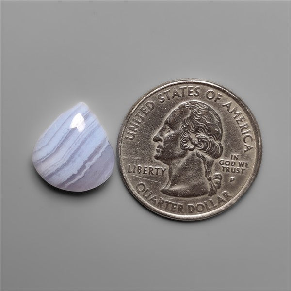 Blue Lace Agate Cabochon