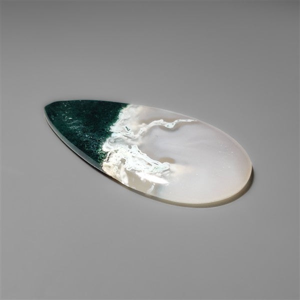 White Horse Canyon Moss Agate Cabochon