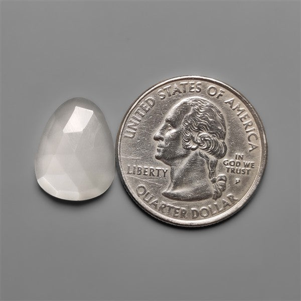 Rose Cut White Moonstone