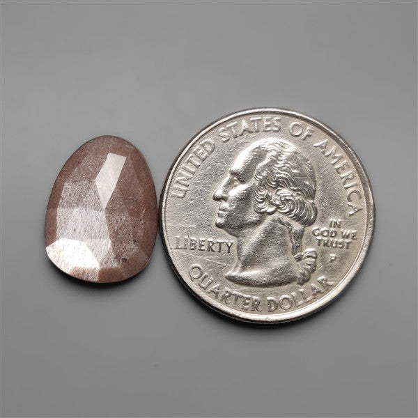 Rose Cut Peach Moonstone