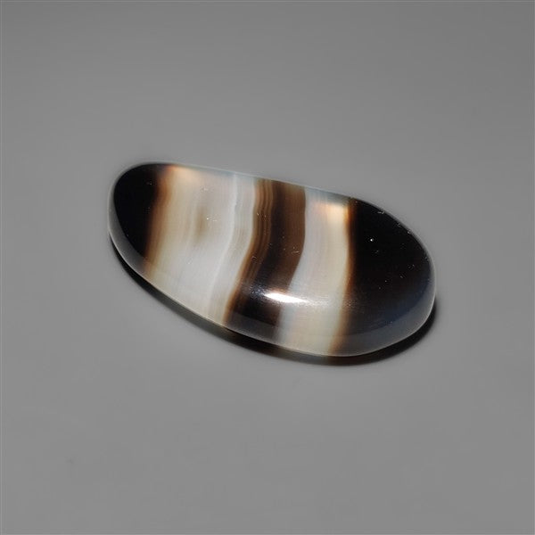 Black Banded Agate Cabochon