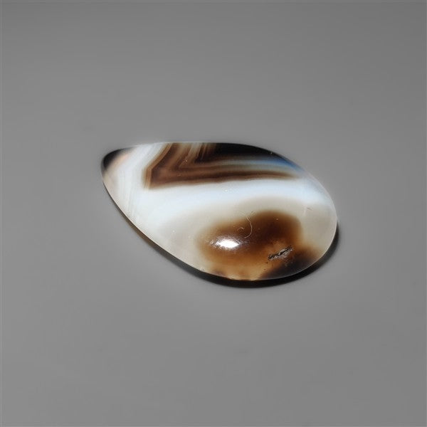 Black Banded Agate Cabochon
