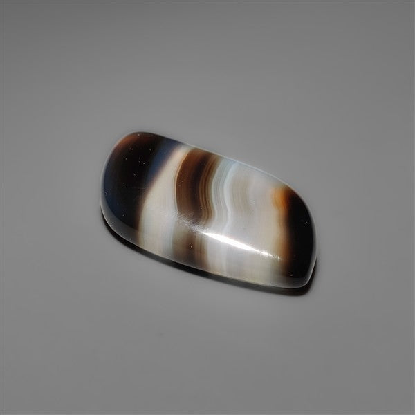 Black Banded Agate Cabochon