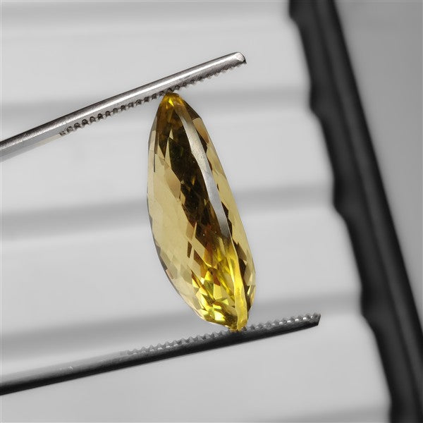 Millenium Cut Faceted Lemon Quartz