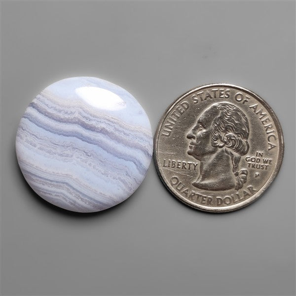 Blue Lace Agate Cabochon