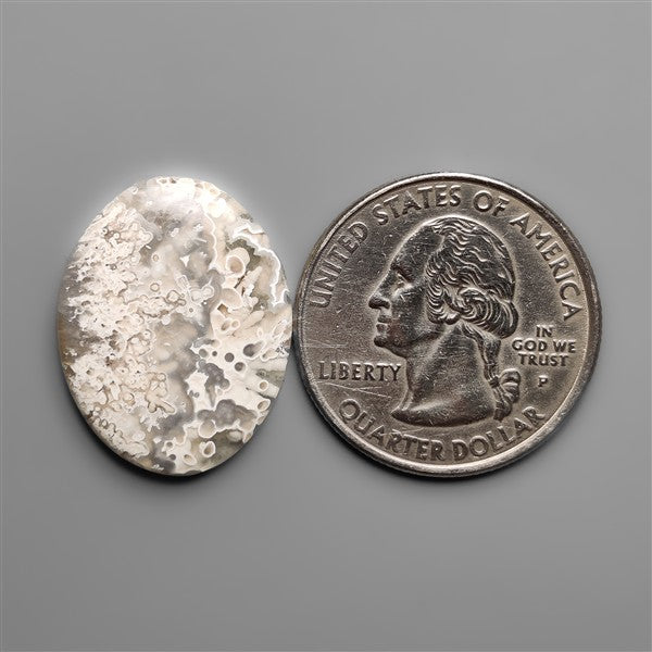 Orbicular Crazy Lace Tube Agate