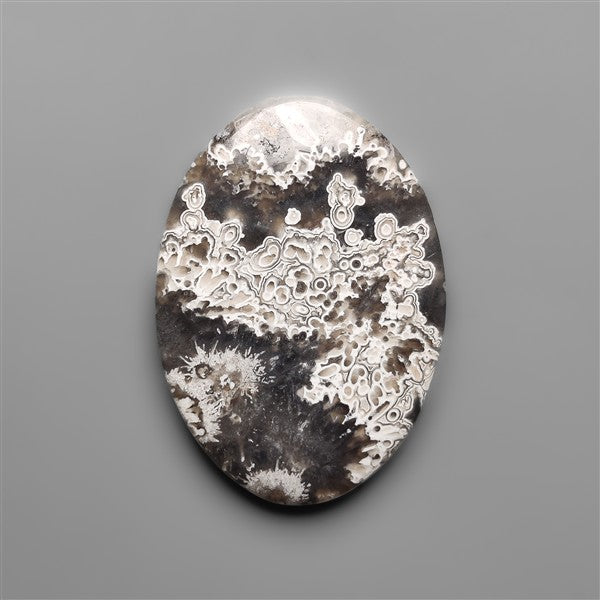 Orbicular Crazy Lace Tube Agate