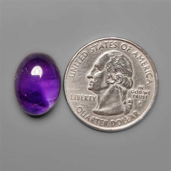 Gemmy Amethyst Cabochon