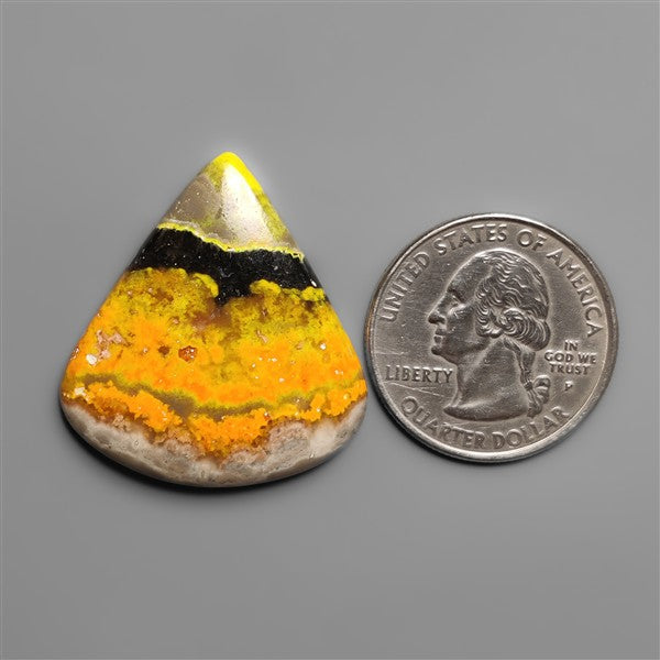 Bumble Bee Jasper Cabochon