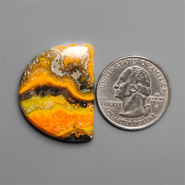 Bumble Bee Jasper Cabochon