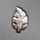 Mother Of Pearl With Himalayan Quartz Leaf Carving Doublet