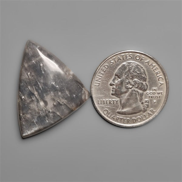 Black Moonstone Cabochon
