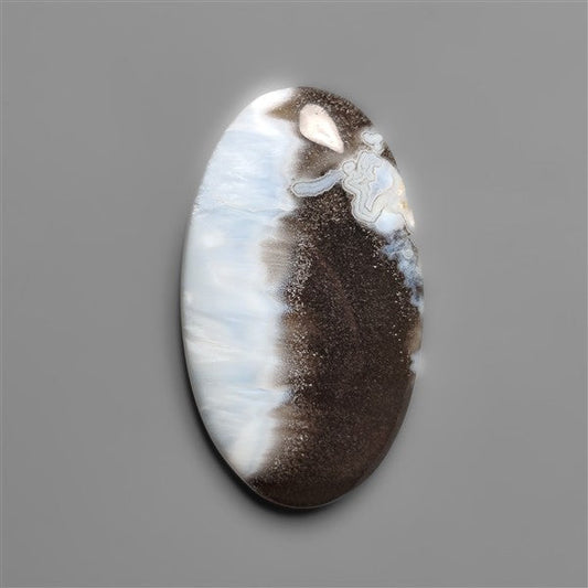 Owyhee Blue Opal Cabochon Bicolor