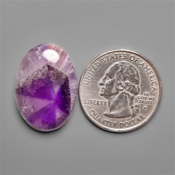 Trapiche Amethyst Cabochon