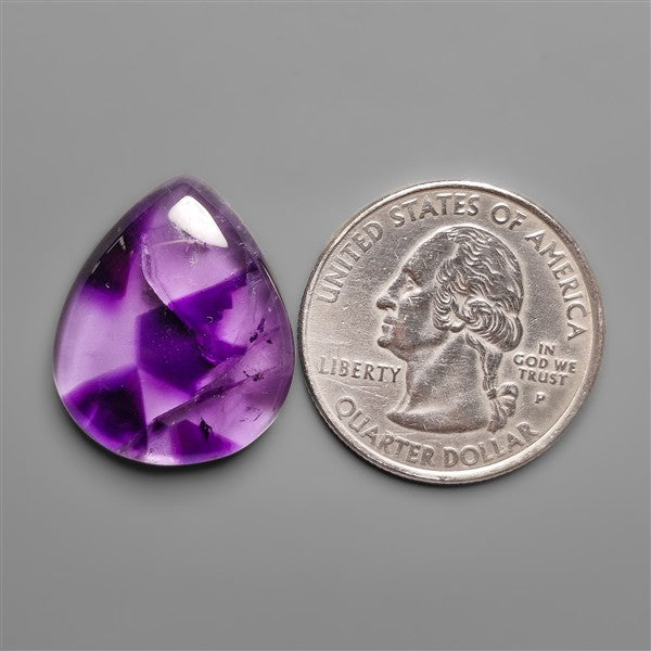 Trapiche Amethyst Cabochon