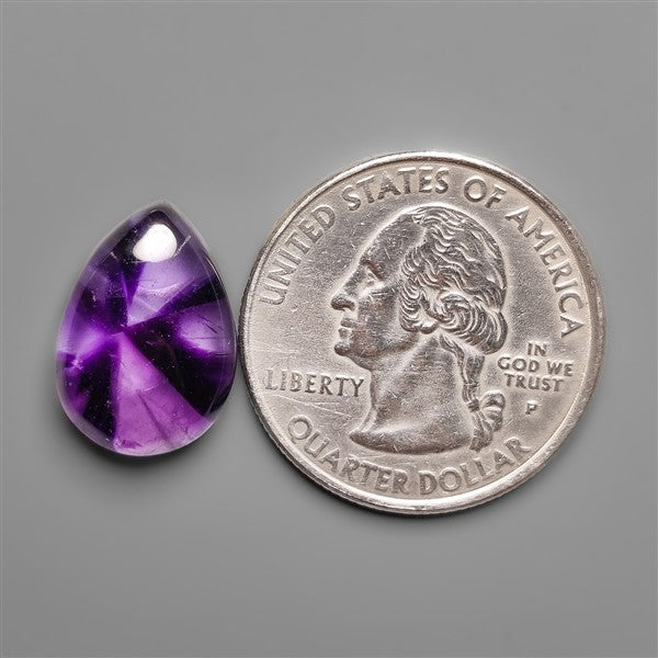 Trapiche Amethyst Cabochon