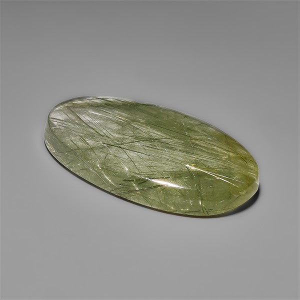 Green Rutilated Quartz Cabochon