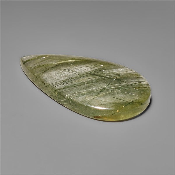 Green Rutilated Quartz Cabochon