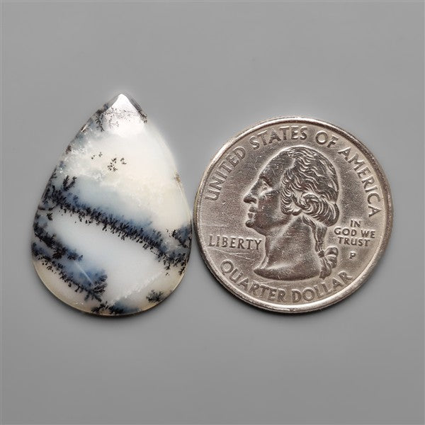 Scenic Dendritic Opal Cabochon