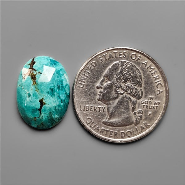 Rose Cut Hubei Turquoise