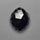 Black Onyx Rose Cut Cabochon